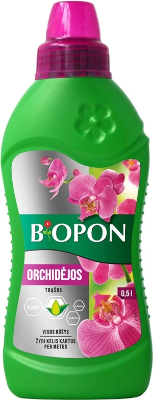 Biopon BIOPON skystos trąšos orchidėjoms 0,5 L