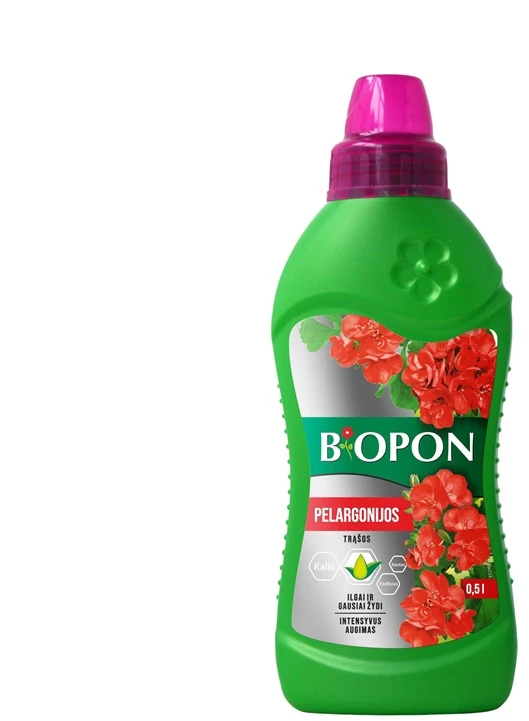 Pelargonijų trąšos BIOPON, 500 ml