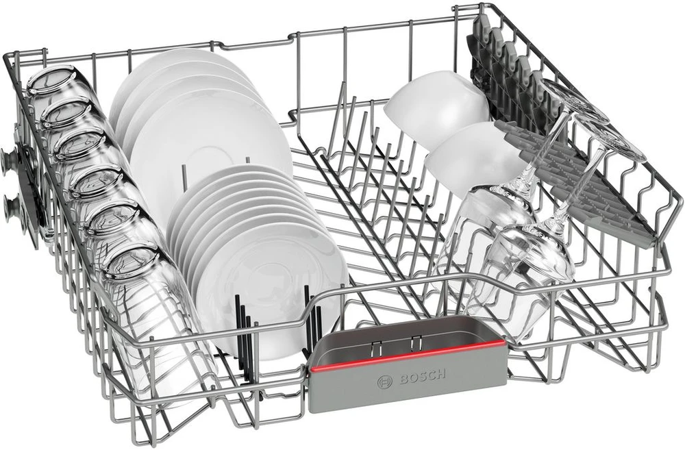 Bosch SMS4HVW00E Serija 4, Laisvai statoma indaplovė, 60 cm, Balta