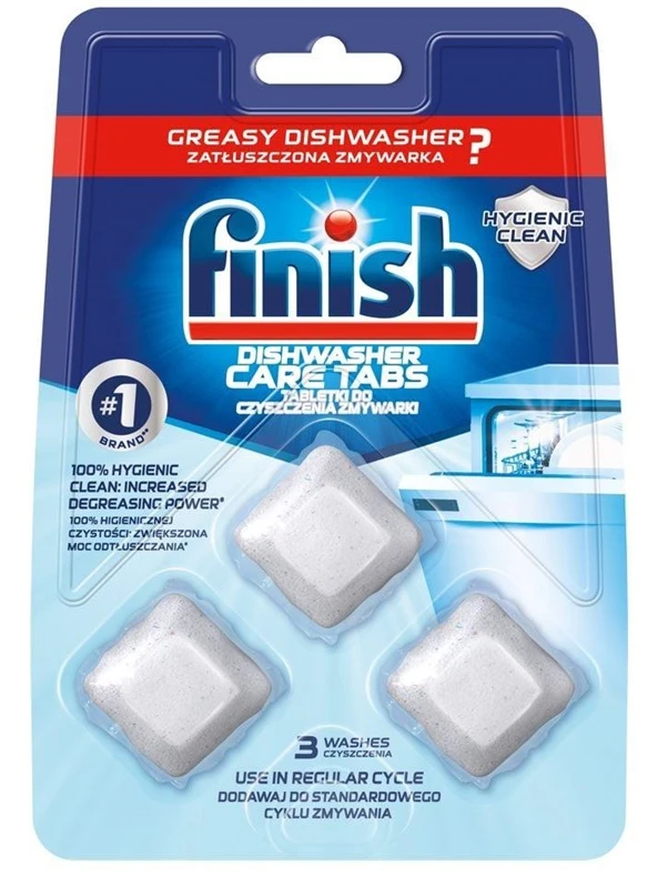 Indaplovės valymo priemonė FINISH, 3 tabletės