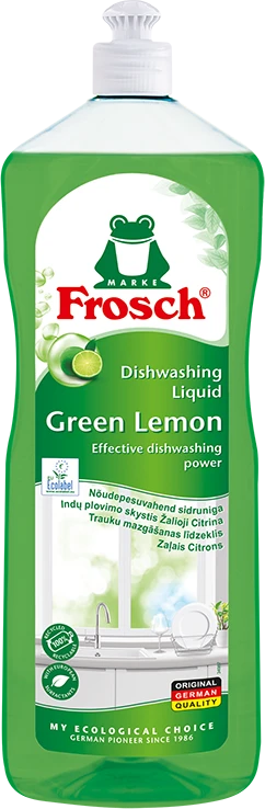Indų ploviklis Frosch Žalias Lemon, 1l