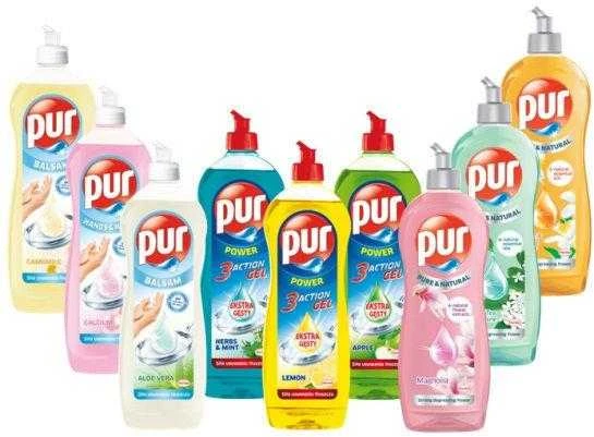 Indų ploviklis PUR DUO POWER LEMON, 750 ml