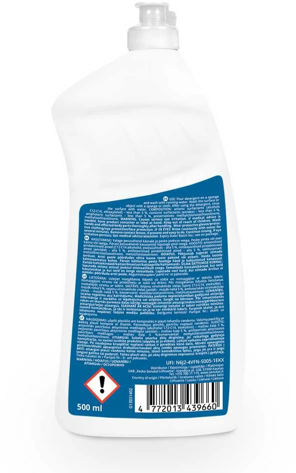 Thema Lux Sourcing Indų plovimo skysčio bekvapis 0,5 l tiekimas