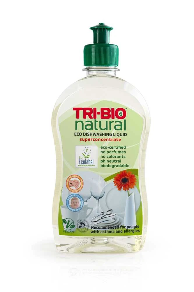 Indų ir rankų plovimo priemonė TRI-BIO, 420 ml