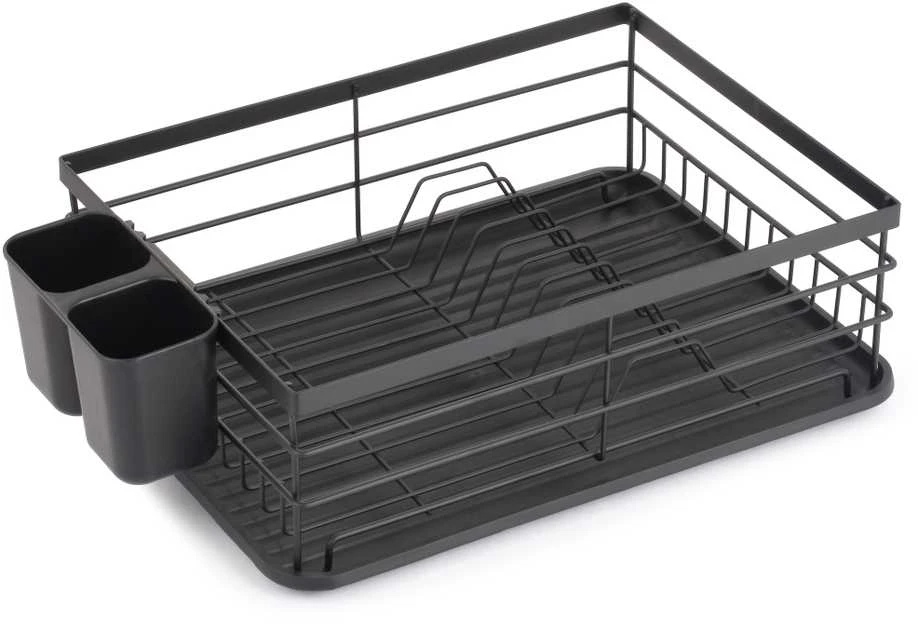 Lumarko RACK DISH WITH PP TRAY 43X32X14CM