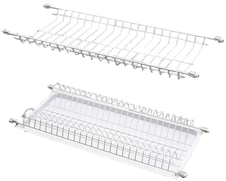 Indų džiovykla Rejs, 76.8 cm x 27.5 cm, plastikas/metalas, balta sp.