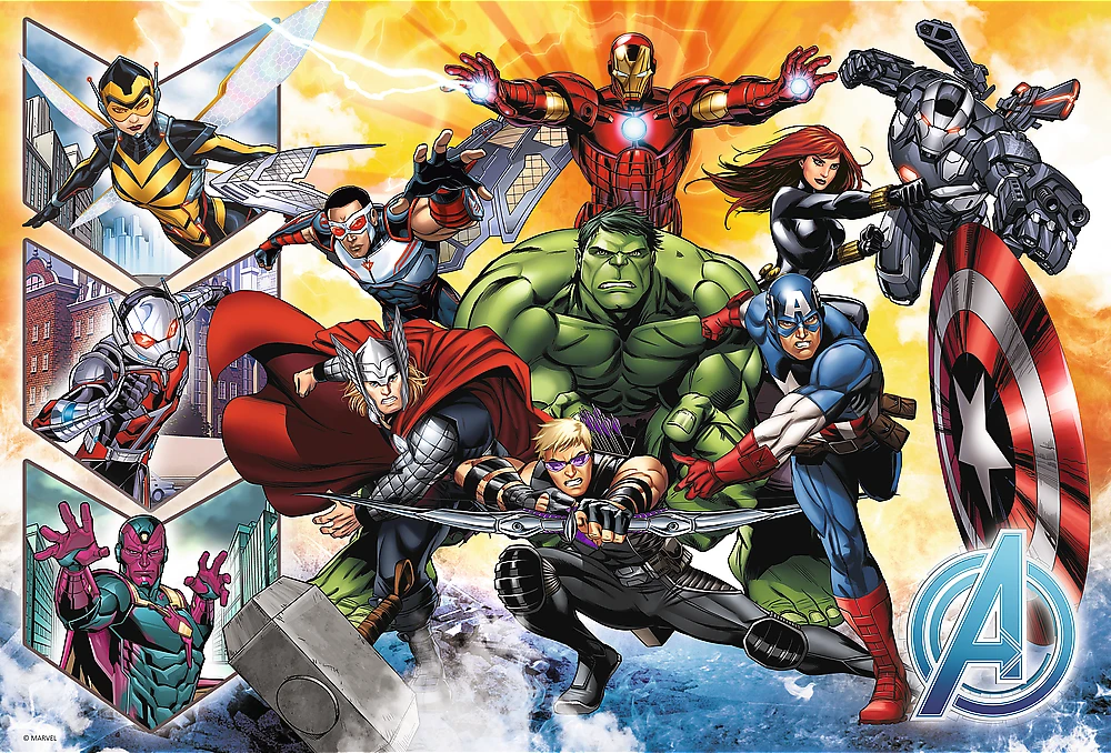 Trefl Dėlionė 100 vnt. - Keršytojai (The Avengers)