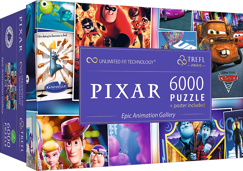 Trefl Dėlionė 6000 vnt. - Pixar animacija