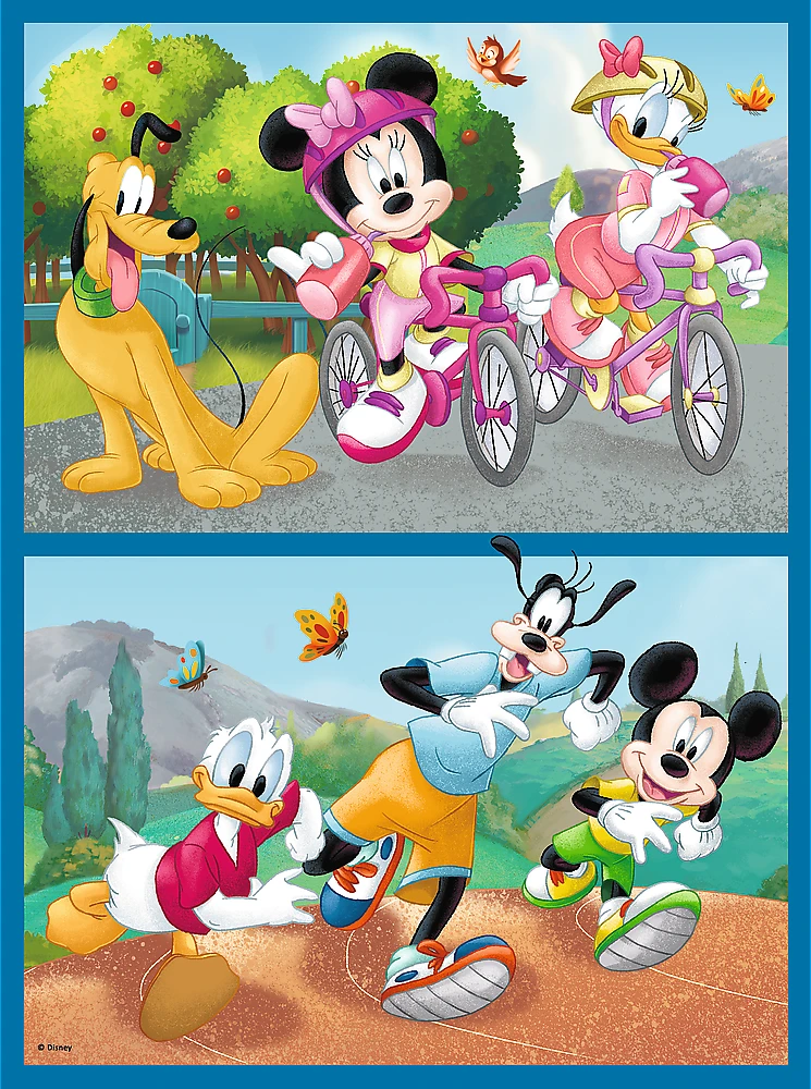 TREFL DISNEY „Peliukas Mikis" 30+ 48+ 24 memo kortelės dėlionė-žaidimas