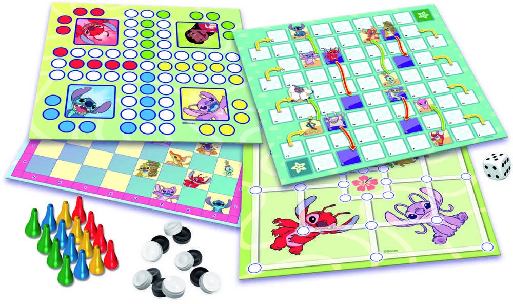 TREFL DISNEY STITCH 15 in 1 žaidimas