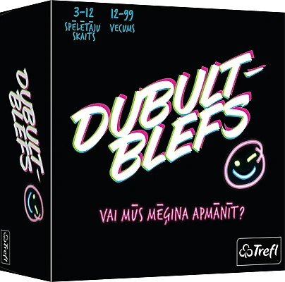 TREFL Stalo žaidimas „Dvigubas blefas“, Latvių kalba