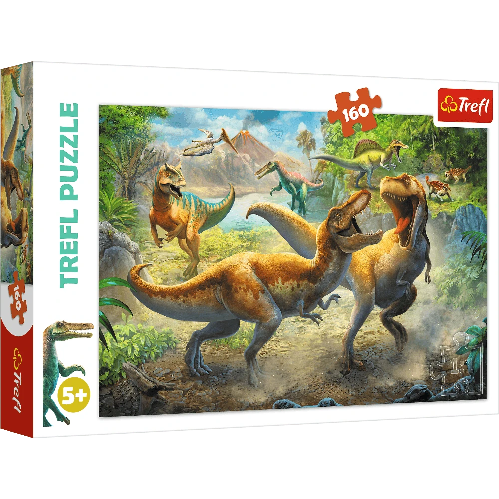 Trefl Dėlionė 160 vnt. - Dinozaurai