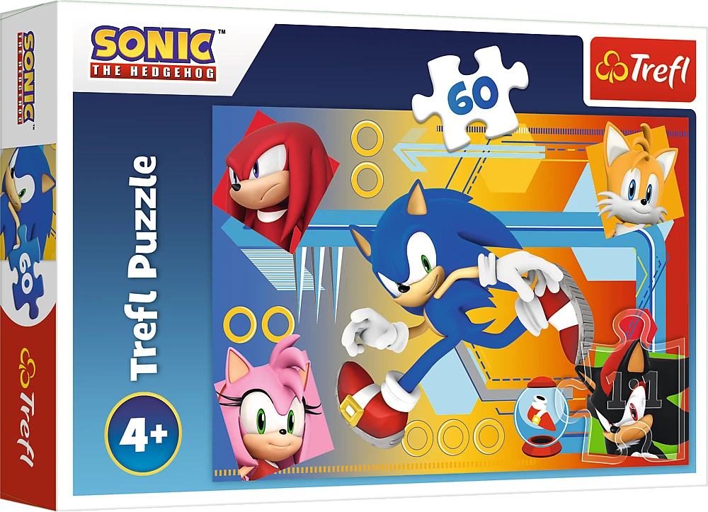 Trefl dėlionė 60 vnt. - Sonic