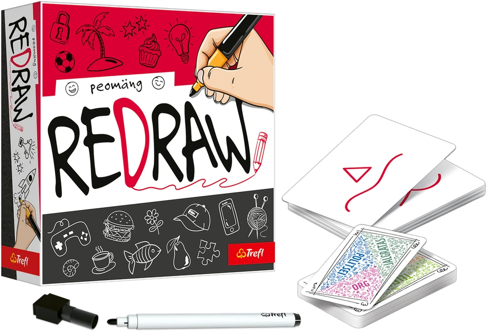 TREFL stalo žaidimas „Redraw“, estų k.