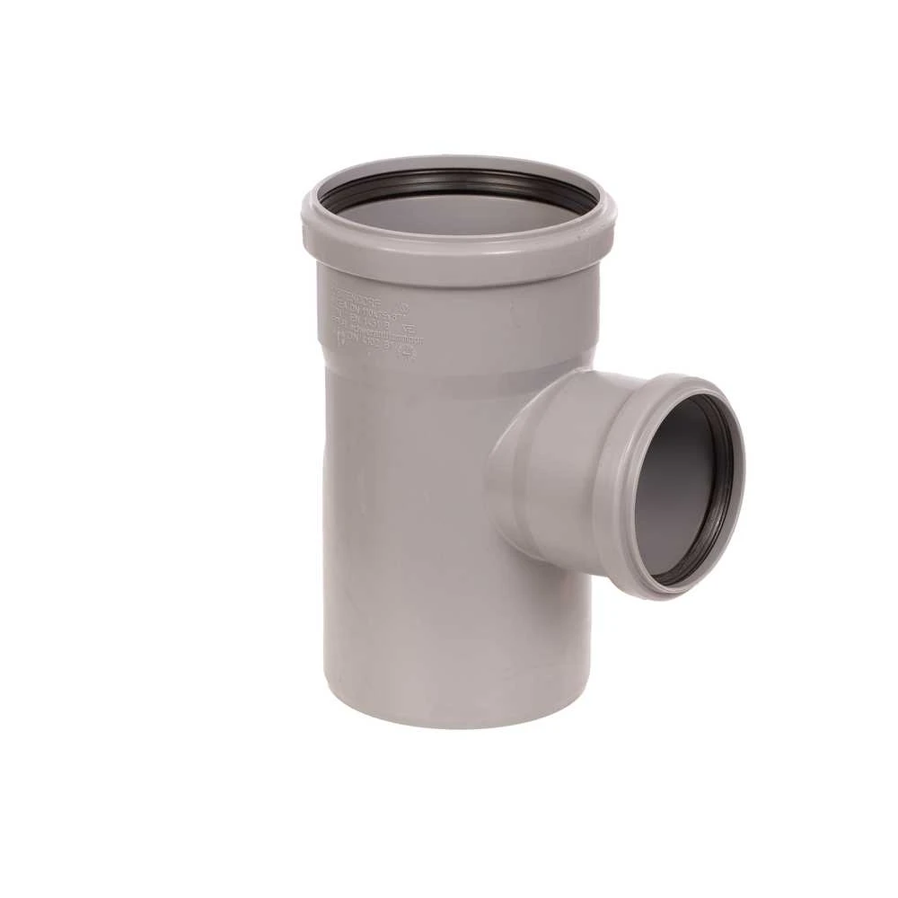 Magnaplast Vidaus kanalizacijos trišakis HTplus, Ø 110 / 75 mm, 87°