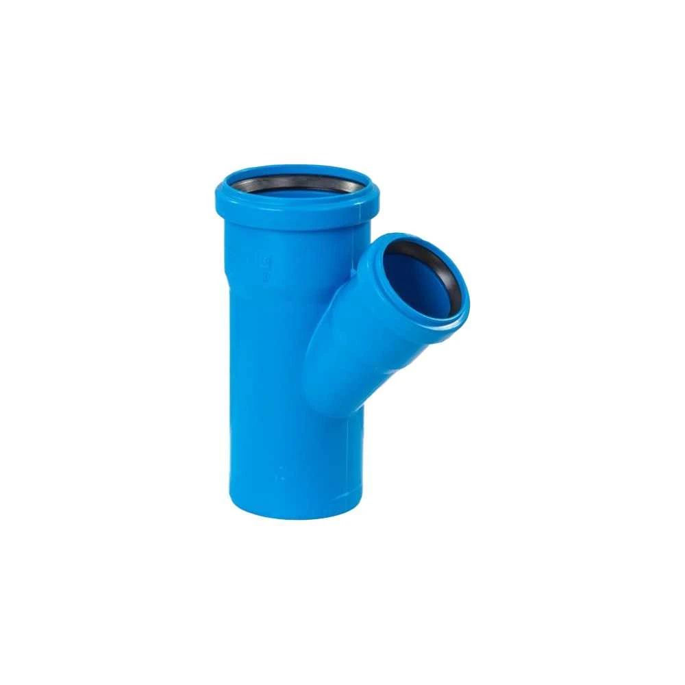 Magnaplast Vidaus kanalizacijos trišakis Ultra dB, Ø 110 / 50 mm, 45°