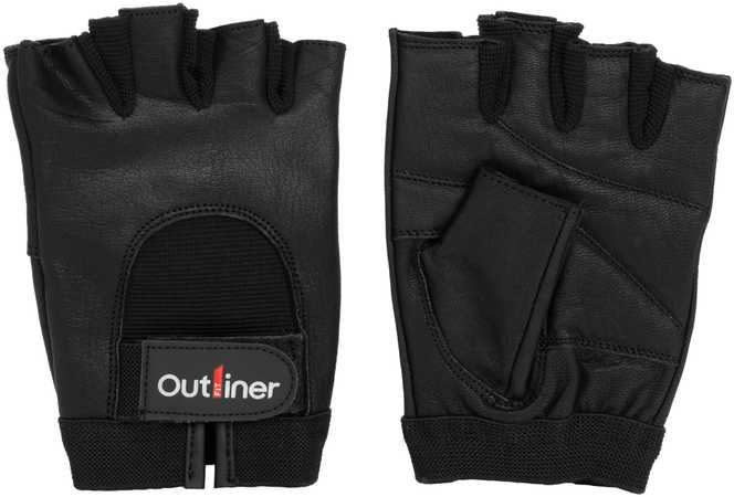 Odinės treniruočių pirštinės Outliner SG-1171, juoda, S