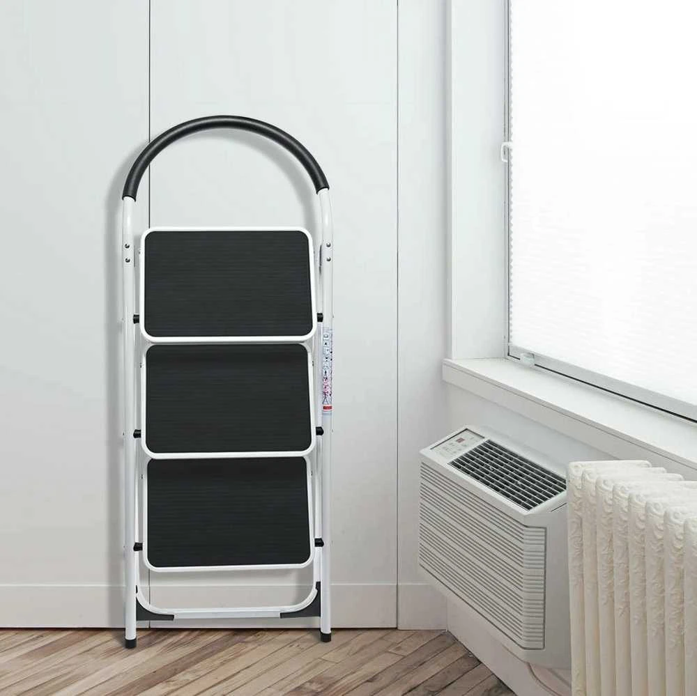 Haushalt Semilac 3 STEP STEEL LADDER BL-C103 Baltas