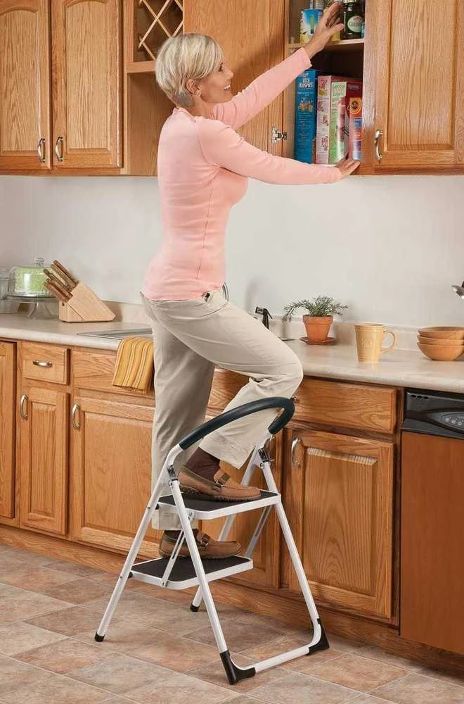 Haushalt Philips 2 STEP STEEL LADDER BL-C102 Baltas