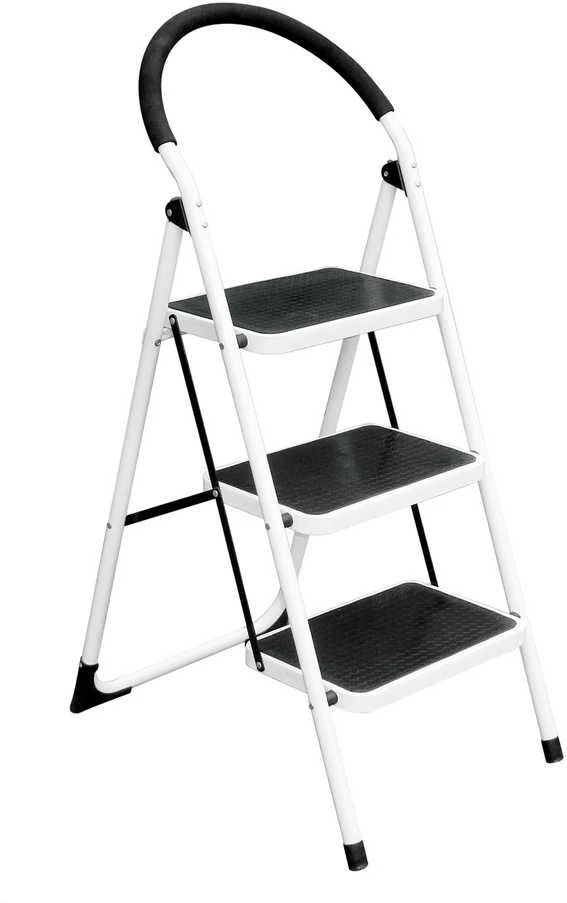 Haushalt Semilac 3 STEP STEEL LADDER BL-C103 Baltas