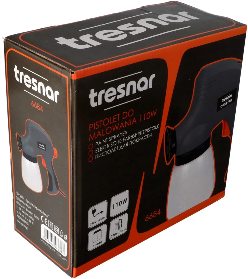Pulverizatorius elektrinis 110W, 800ml Tresnar