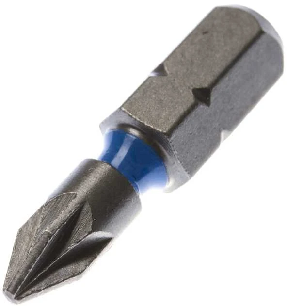 Forte Tools „Forte“ smūginio atsuktuvo antgalis PZ1x25mm, 3 vnt.