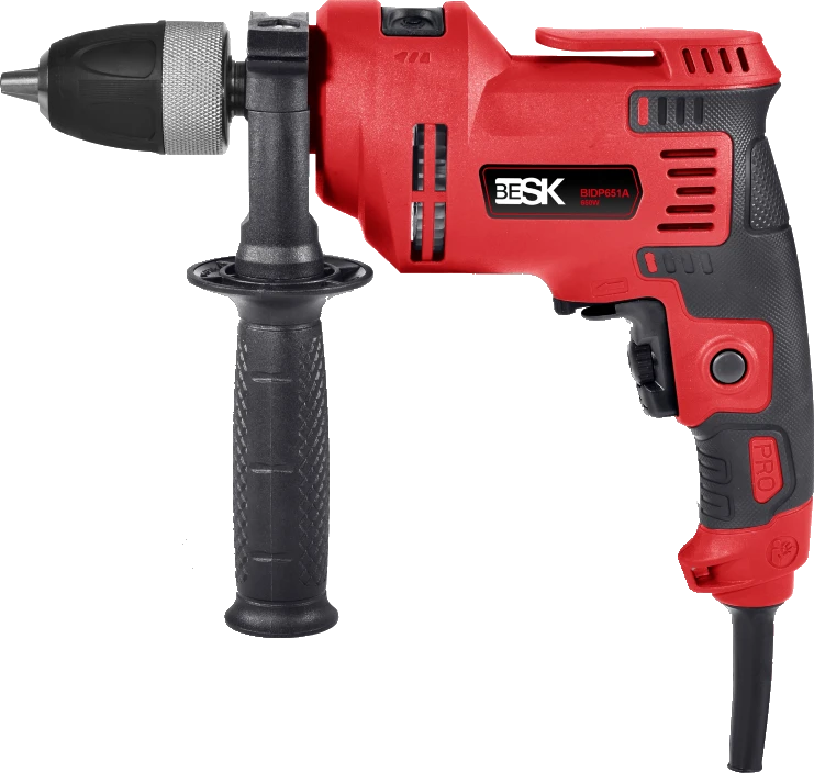 Grąžtas Gręžtuvas Nutool Triecienurbjmasina BIDP651A 13mm 650W automatinė wkładka BESK