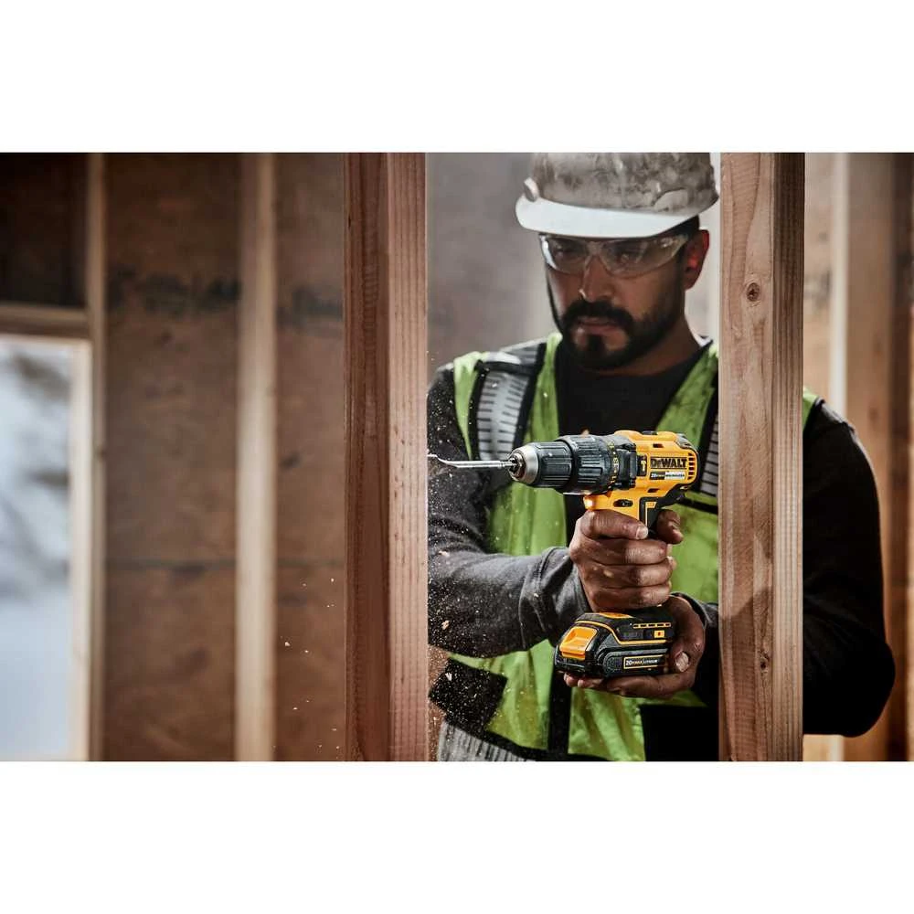 Dewalt Akumuliatorinis smūginis gręžtuvas DCD778M2T-QW, 18V, 2×4Ah