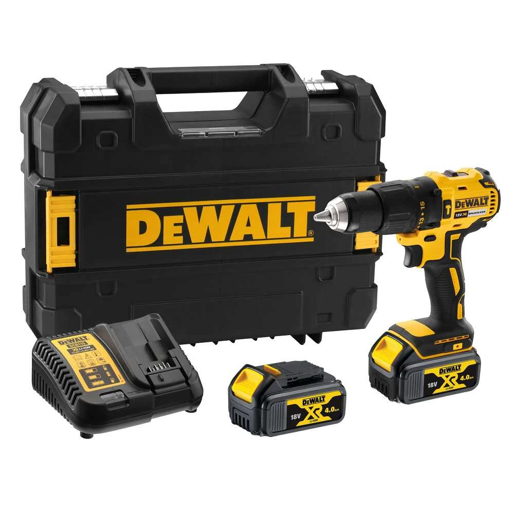 Dewalt Akumuliatorinis smūginis gręžtuvas DCD778M2T-QW, 18V, 2×4Ah
