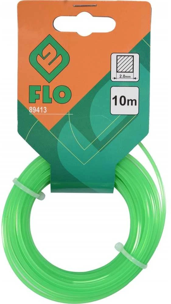 FLO PJOVIMO VALAS 2,0 mm x 10 m KVADRATINĖ 89413