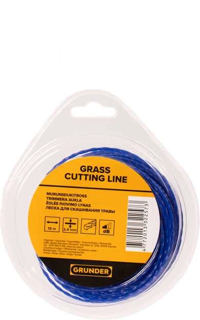 Grunder TRIMMER LINE 2.4MM 15M SQUARE TWIST ECO*