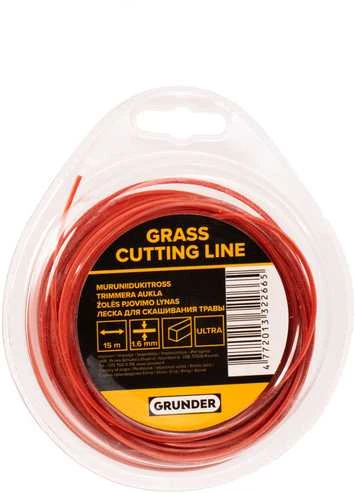 Pjovimo lynas Grunder 1.6mm 15m kvadratinis ULTRA