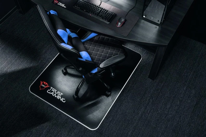 Žaidimų kėdės kilimėlis Trust GXT 715 Chair Mat, 22524, 120x99cm