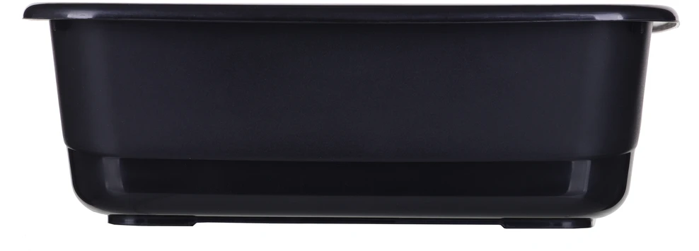 Kačių tualetas Ferplast Nip 10, juoda sp., atviras, 47 cm x 36 cm x 15 cm