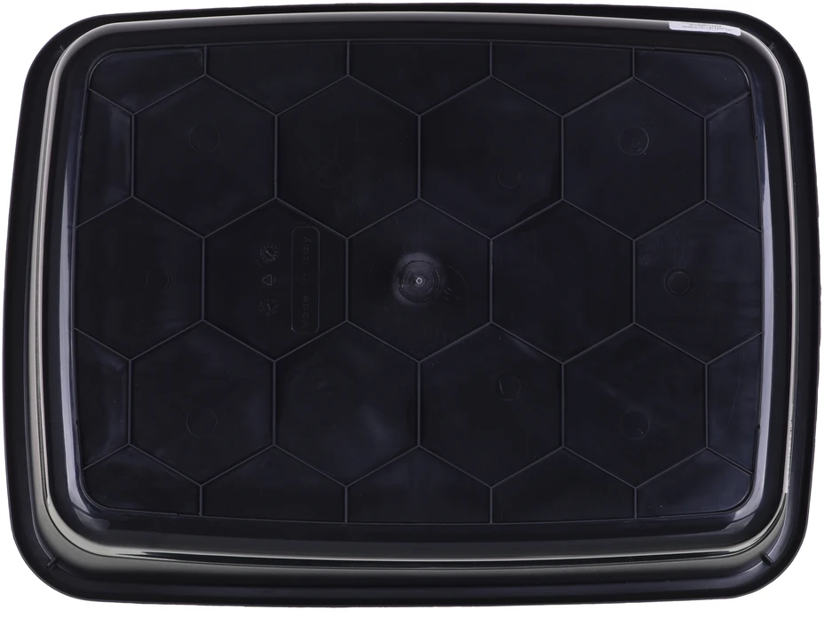 Kačių tualetas Ferplast Nip 10, juoda sp., atviras, 47 cm x 36 cm x 15 cm