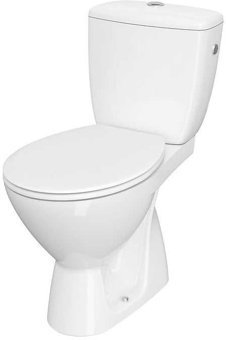 Pastatomas WC Cersanit, Kaskada su dangčiu, vertikalus pajungimas