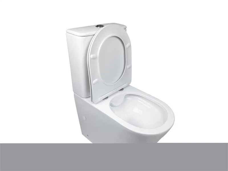 Rinkinys kompaktiškas WC Domoletti WC STANDARD MT721BTW su bakeliu/dangteliu