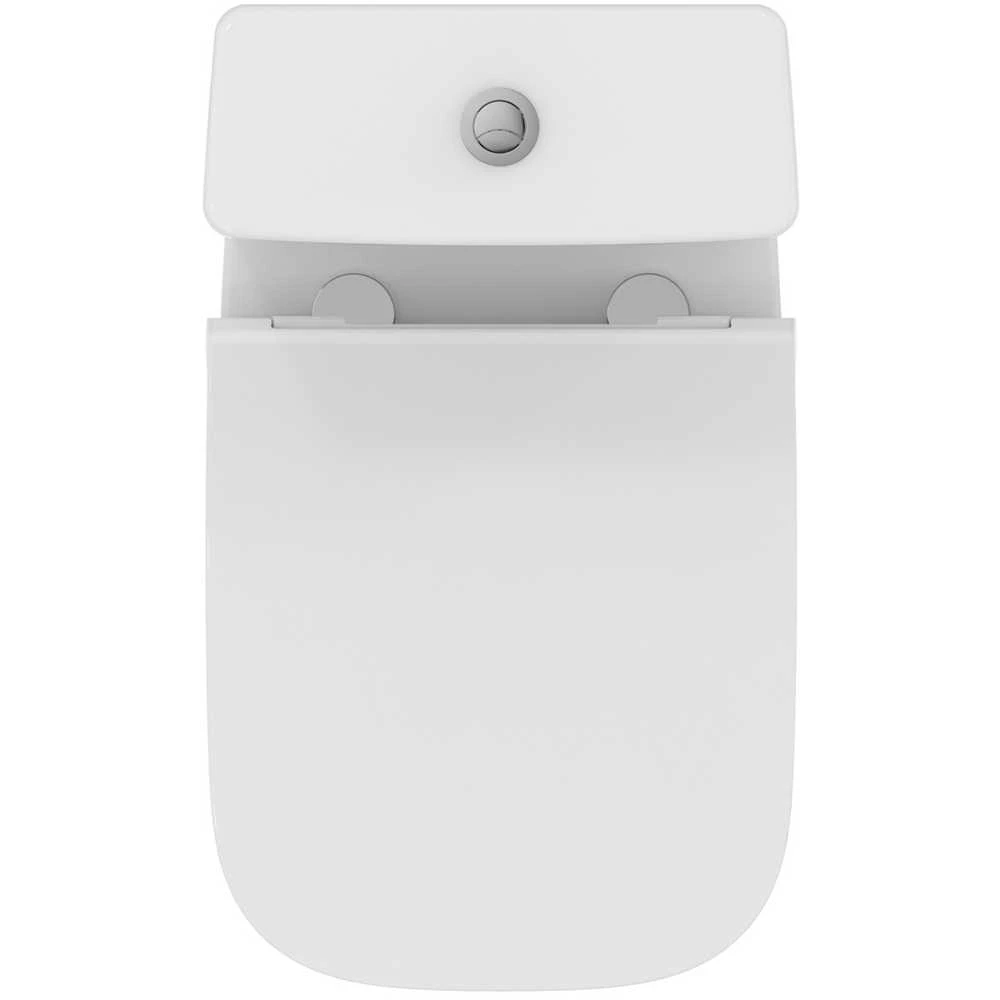 Pastatomas WC Ideal Standard, i.life S RimsLS+ su bakeliu ir lėtai nusileidžiančiu Slim dangčiu