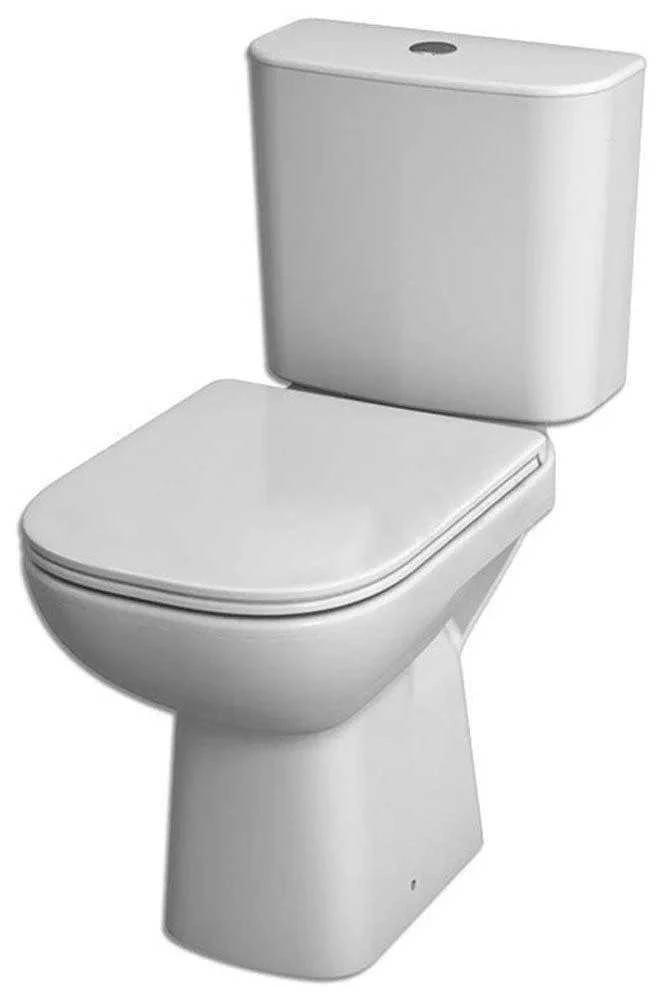 Jika pods Deep, 360x650 mm, horizontāls izvads, pievads no apakšas, balts