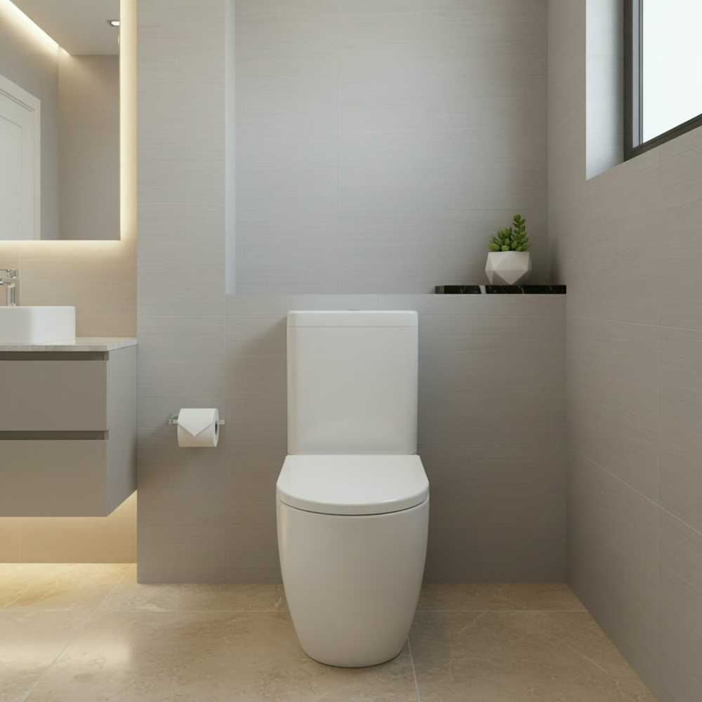 Masterjero Rinkinys kompaktowy WC Domoletti TOILET STANDING ARC WITH TANK Baltas
