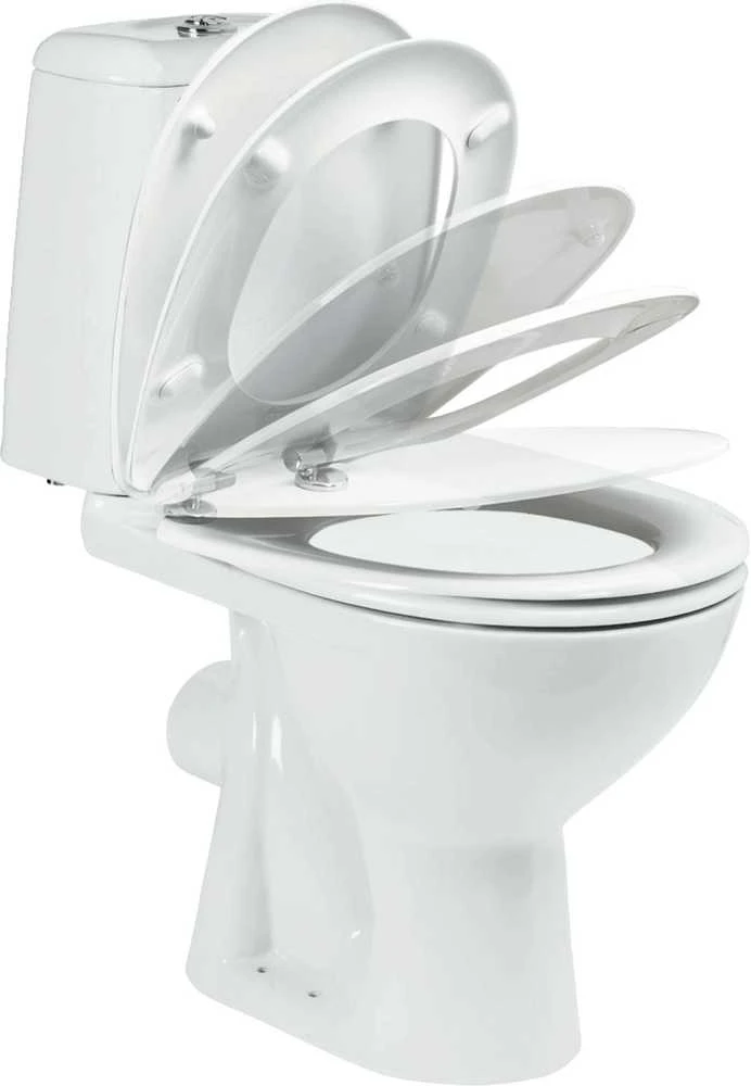 Ideal_Standa tualeto stovas Vidima Korona W908001. su dangčiu. 350x610 mm