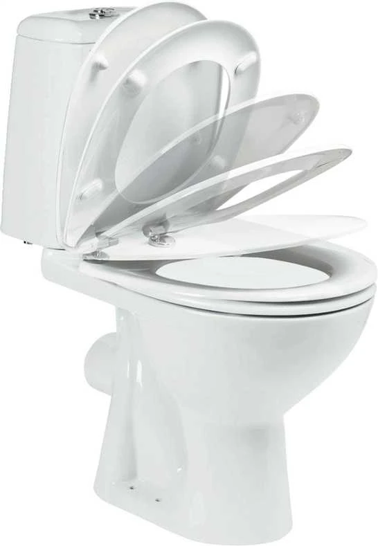 Ideal_Standa tualeto stovas Vidima Korona W908001. su dangčiu. 350x610 mm