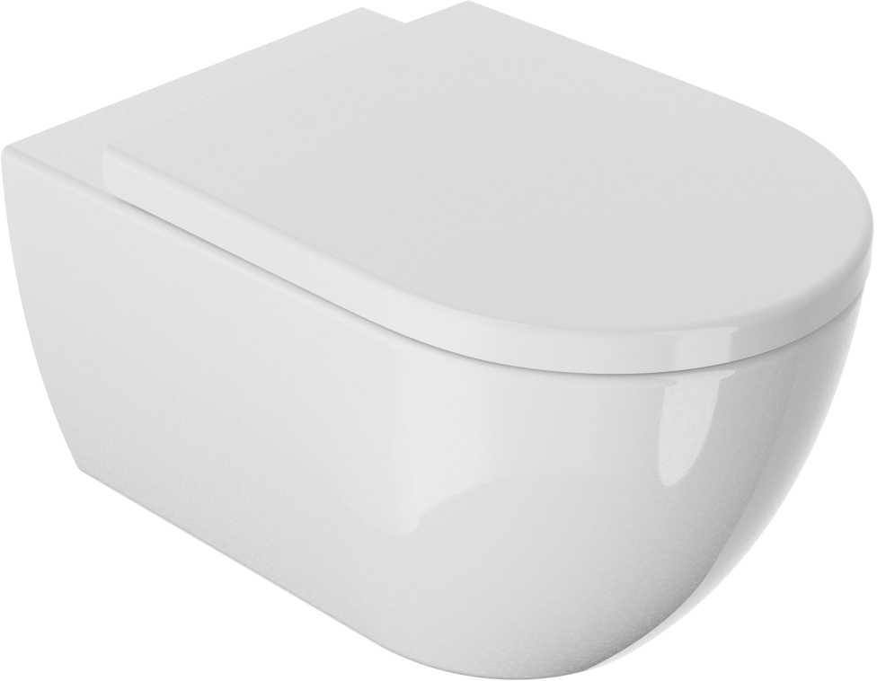 Masterjero TOILET ARC WALL HUNG Baltas