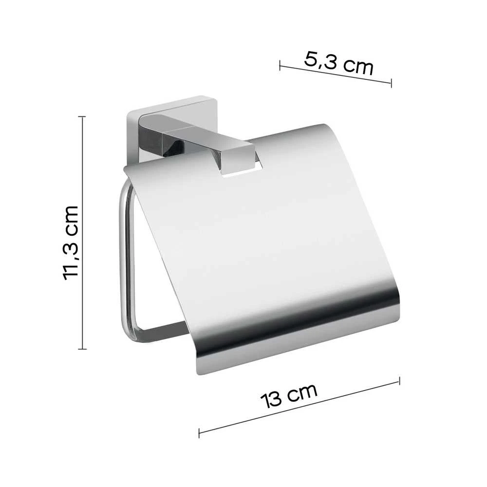 Tualetinio popieriaus laikiklis Gedy Atena 4425, 17 cm x 6 cm x 19 cm