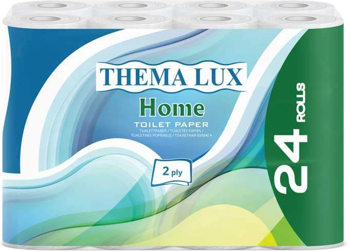 Thema Lux Tualetinio popieriaus tiekimas 24R hibridinis 170 lapų 16M 2PL
