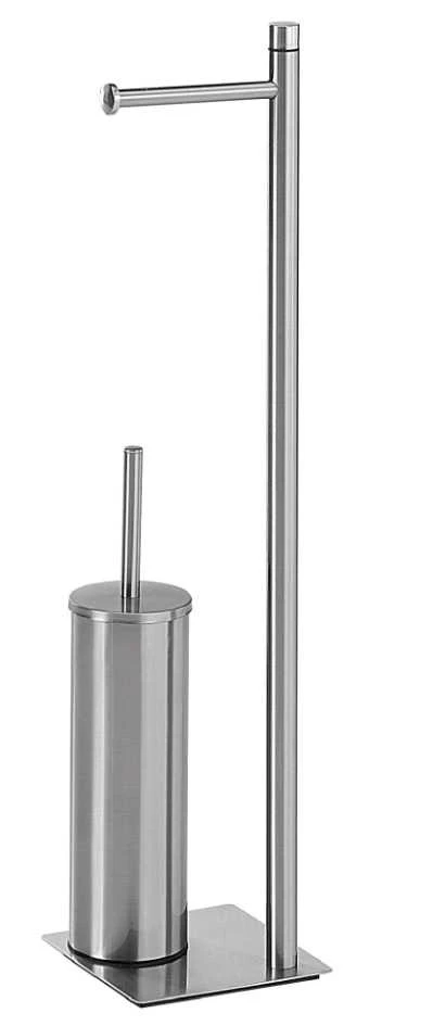 Tualeto reikmenų stovas Gedy, chromo sp., 14 cm x 63 cm x 14 cm