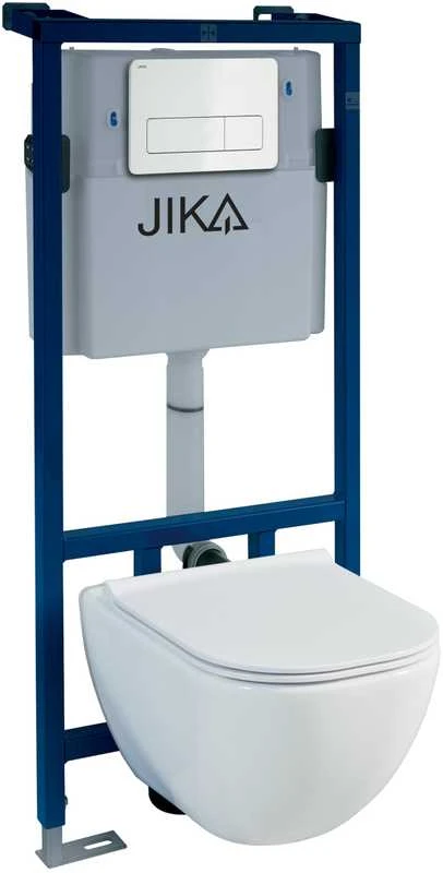 Jika UNITAZO KOMPLEKTAS SU RĖMU MIO-N RIMLESS