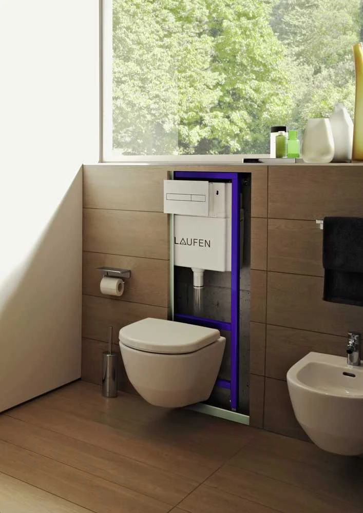 Laufen UNITAZO KOMPLEKTAS SU RĖMU PRO RIMLESS
