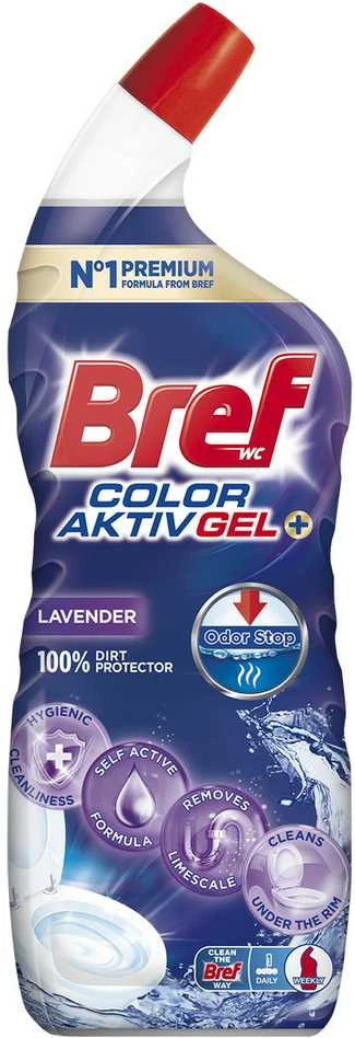Unitazo valiklis BREF EXCELLENCE GEL+COLOR AKTIV, 700 ml