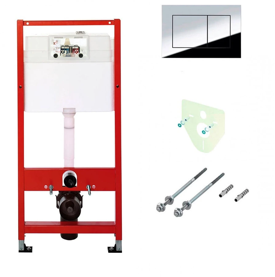 Potinkinis rėmas Tece 9400412 + mygtukas+tvirtinimai+tarpinė
